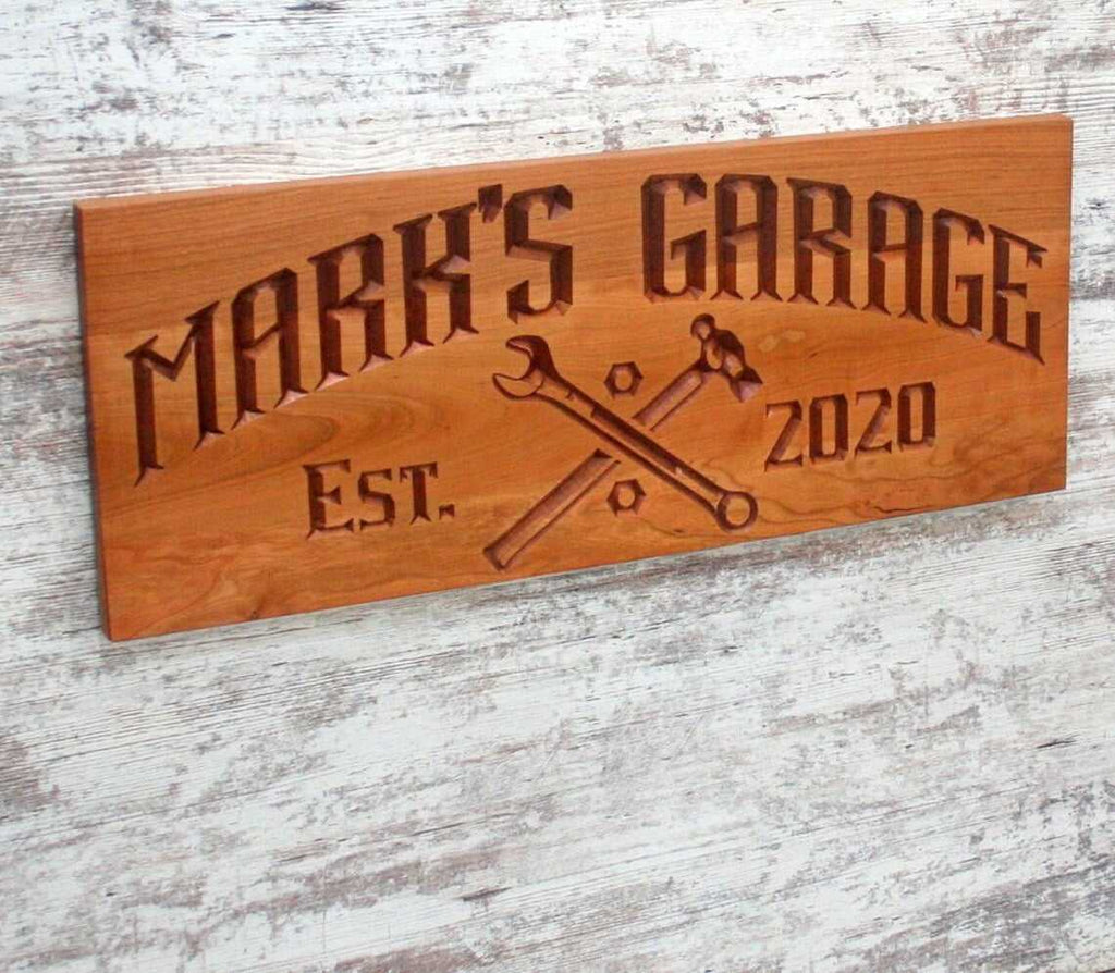 Benchmark Signs Unique Man Cave Decor