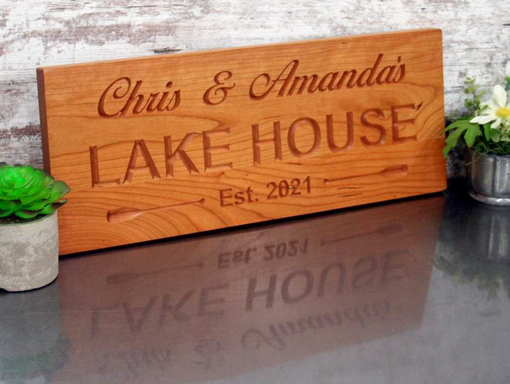 Custom Rustic Signage Bespoke Wooden Signs