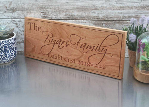 Personalized Name Sign