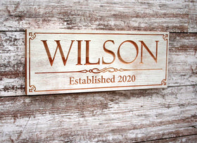 Custom Wood Sign