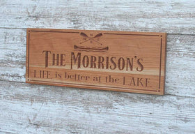 Lakehouse Wall Plaque