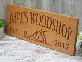 Custom Carved Wooden Plaques