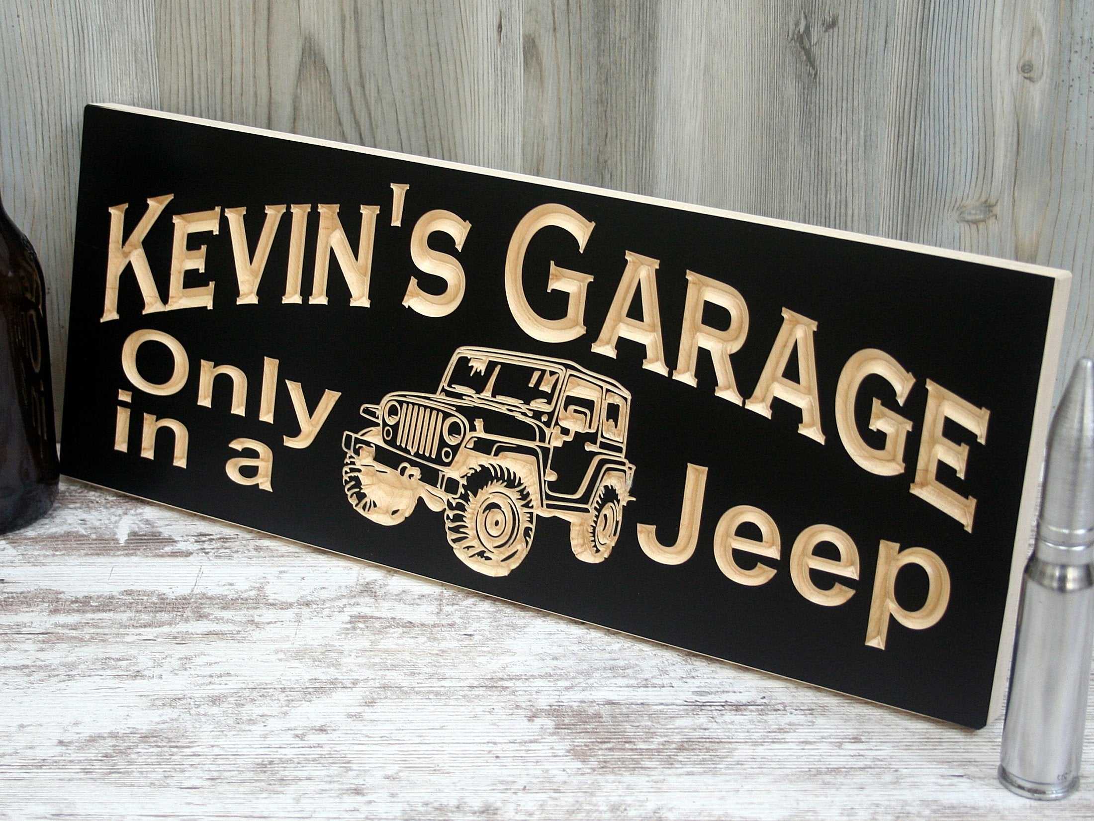 Jeep Garage Sign