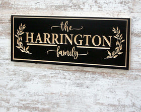 The Family Name Sign