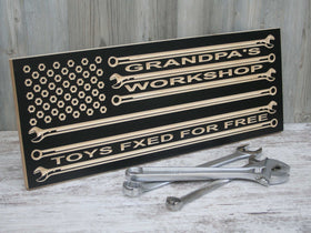 Custom Workshop Sign