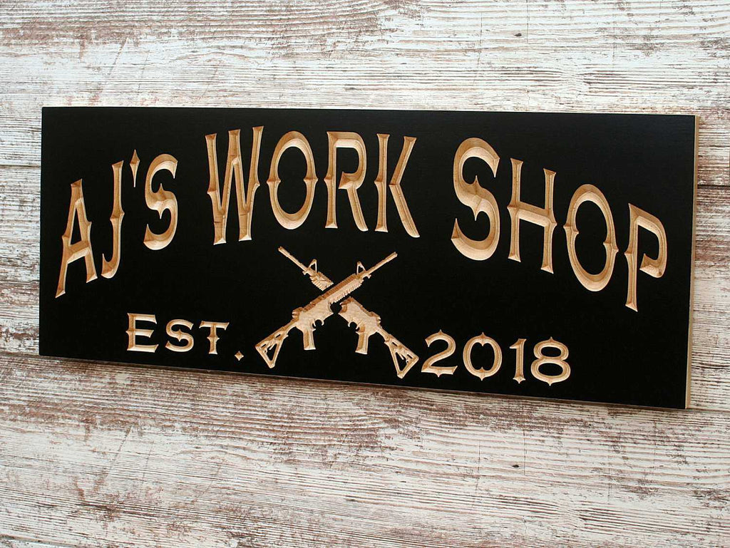 Benchmark Signs Personalized Wooden Signs