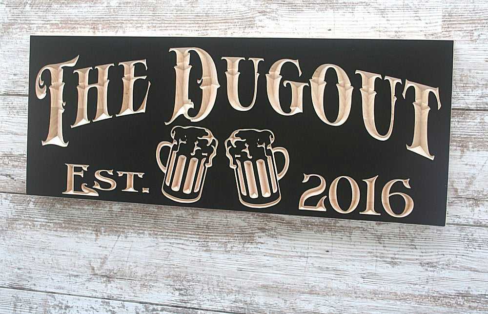 Personalized-Home-Bar-Sign-with-Beer-Mugs-Customized-Brewery-Sign-JB-B ...