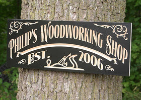 Custom Carved Wood Signs