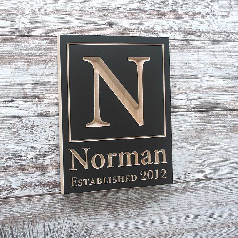 Customized Monogram Home Decor