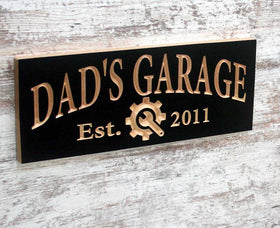 Custom Carved Wooden Plaques