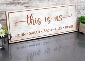 Last Name Wedding Sign