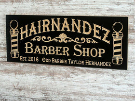 Vintage Barbershop Signage