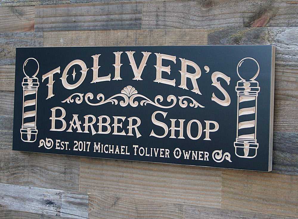 Barbr Signs Traditional Barber Signs