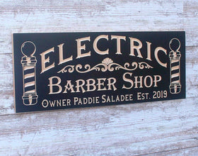 Retro Barber Signs