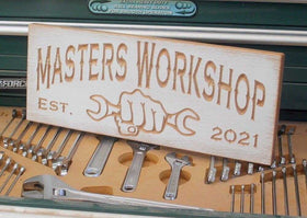 Custom Workshop Sign